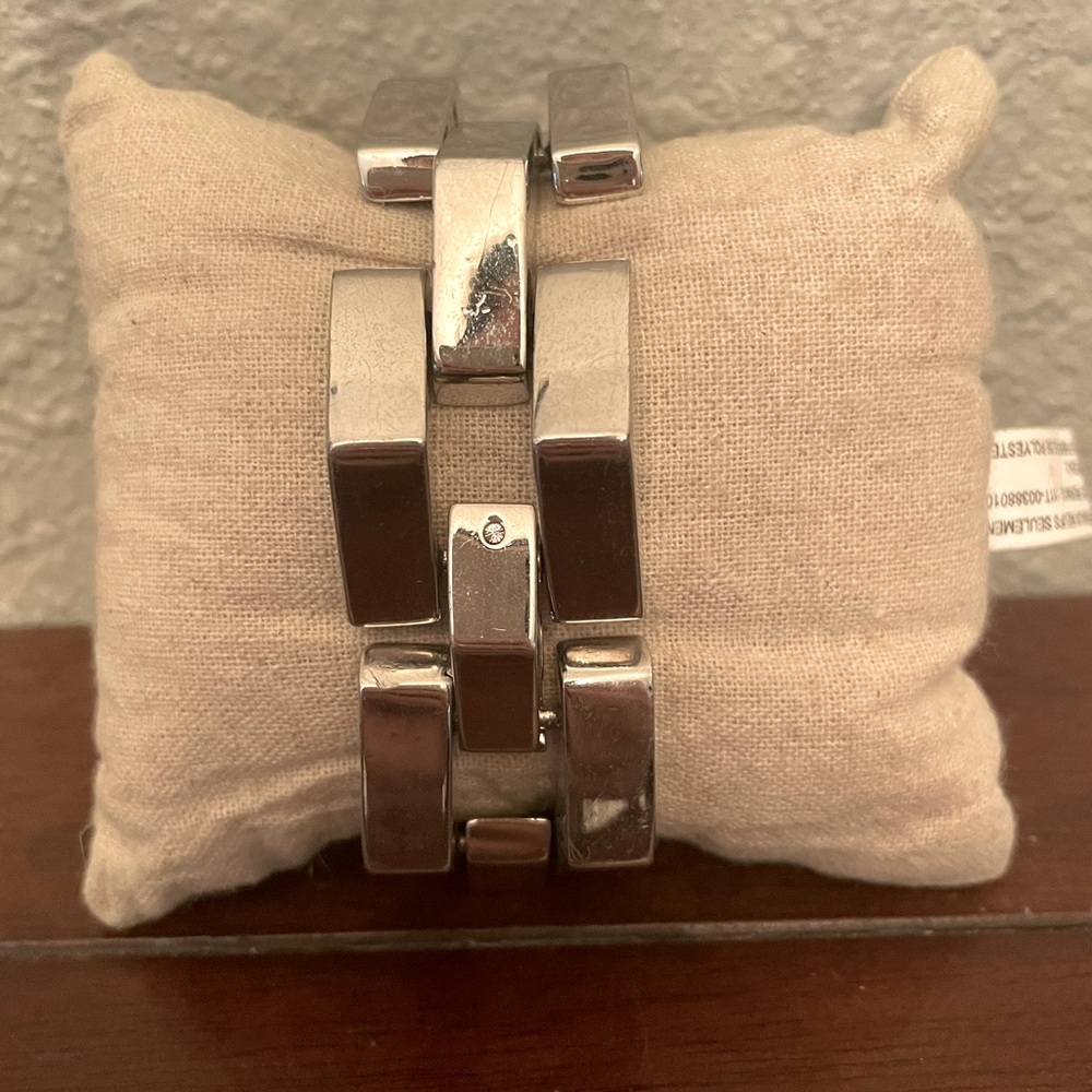Chunky Silver Stella & Dot Chain Bracelet